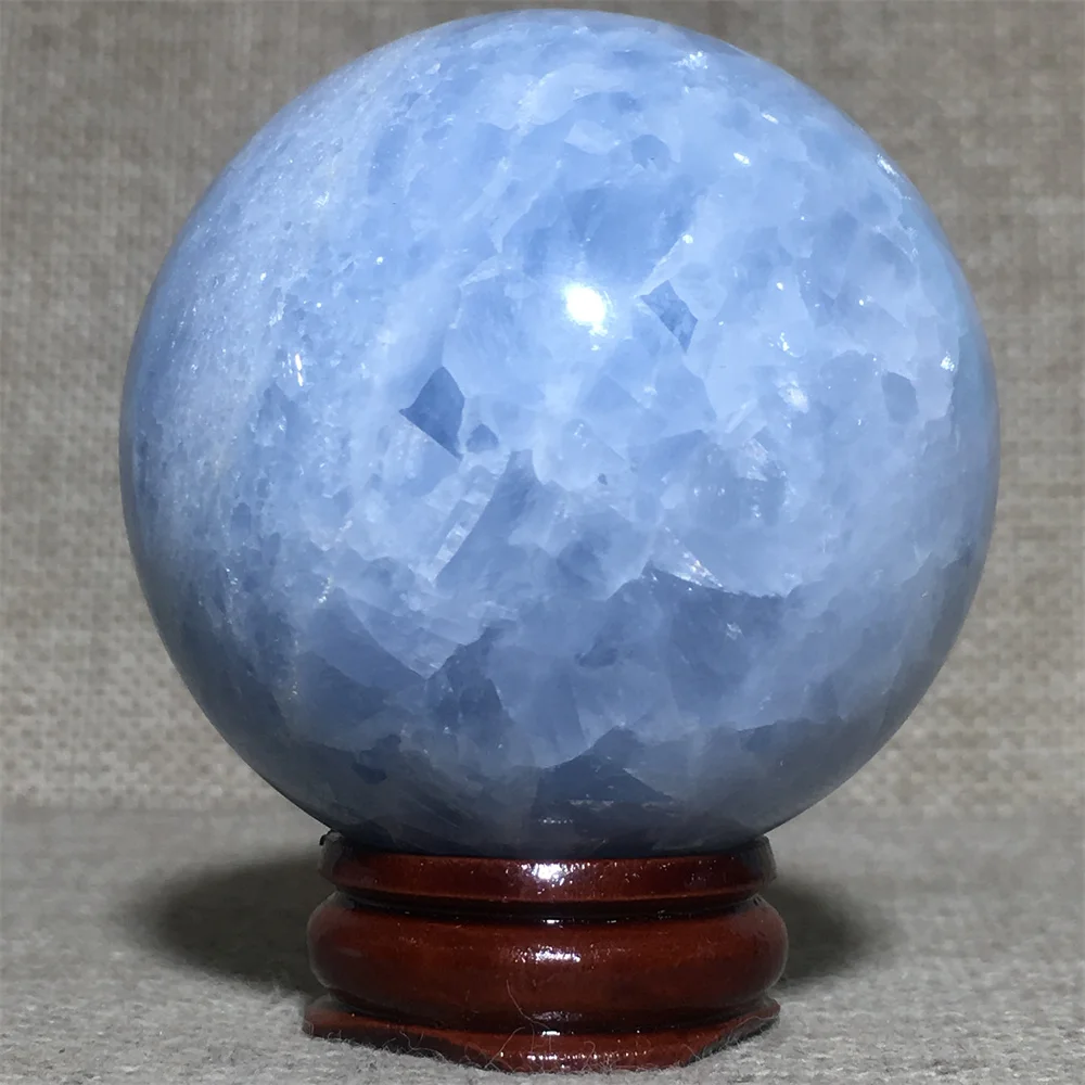

Натуральный кварцевый кристалл Celestite, массажная Сфера рейки, искусственный синий шар с драгоценным камнем, исцеляющий орнамент фэн-шуй