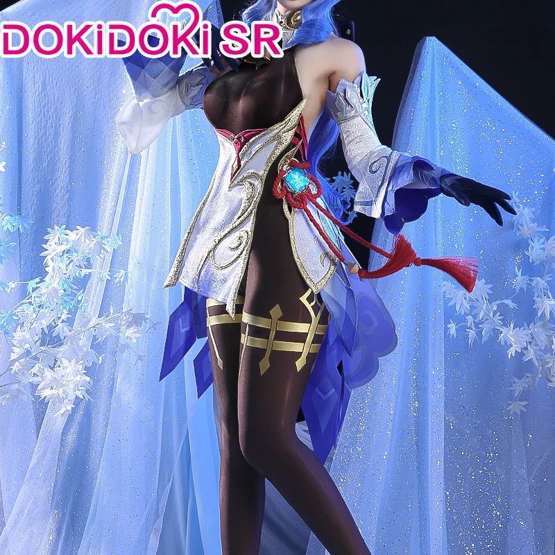 PRE SALE DokiDoki SR Game Cosplay Genshin Impact Ganyu Suit Gan Yu Cosplay|Игровые костюмы| |