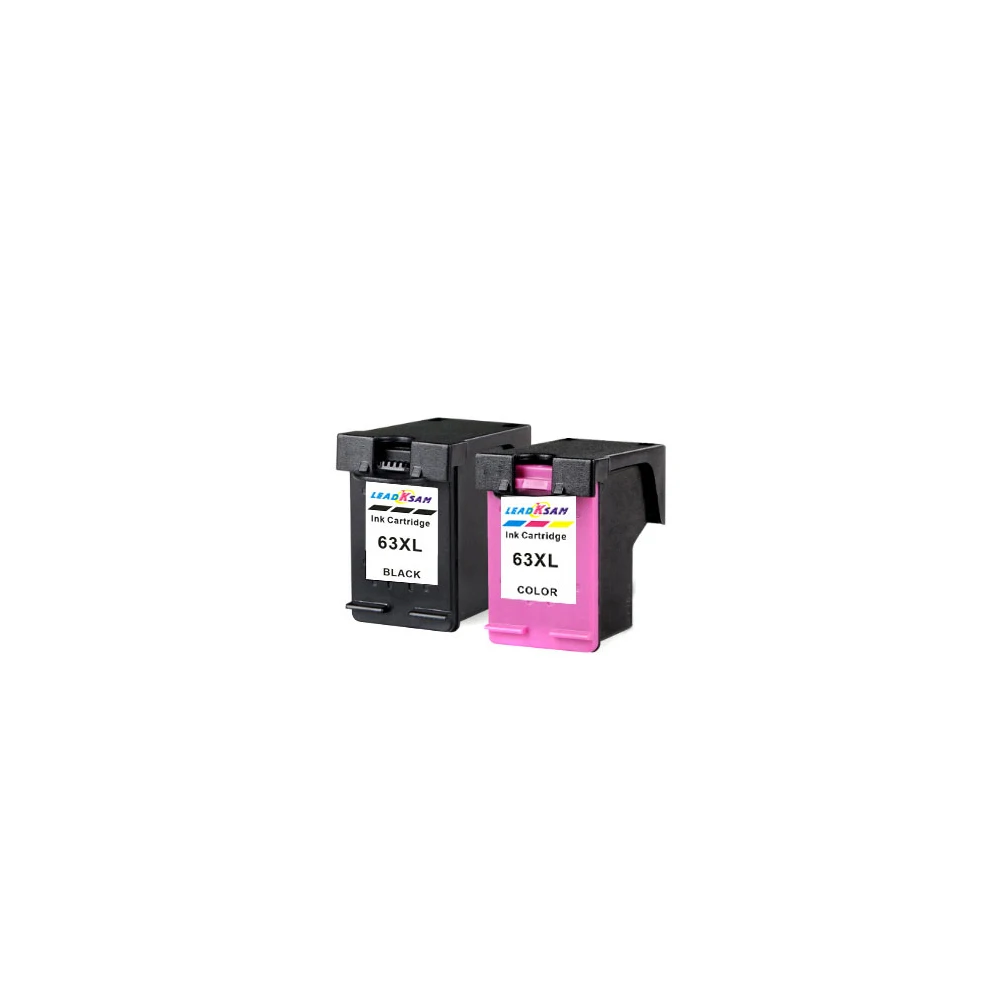Картридж с чернилами 63XL совместимый hp 63 для принтеров hp63 Officejet 3833 5255 5258 4650 3830 DeskJet