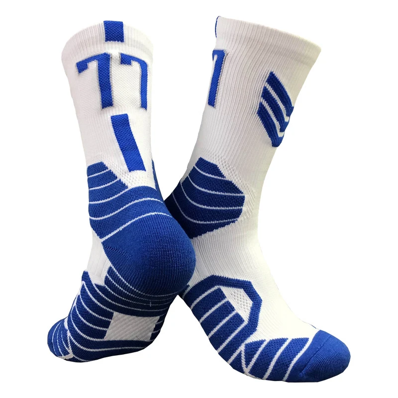 Качественные баскетбольные носки мужские для бега спортивные нескользящие