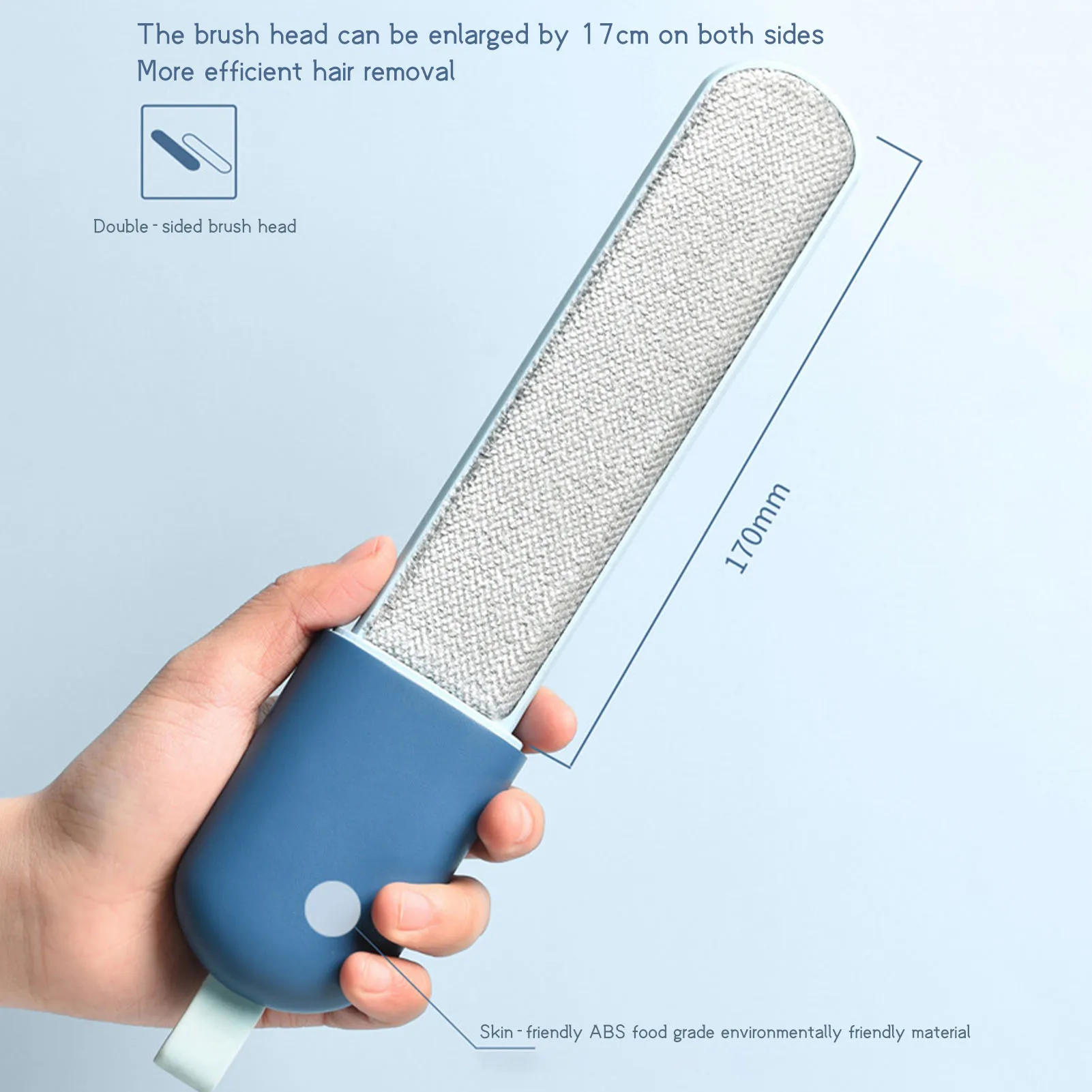 

Pet Ice Cream Hair Remover Clothes Hair Remover Double Sided Electrostatic Pet Brush Hair Remover