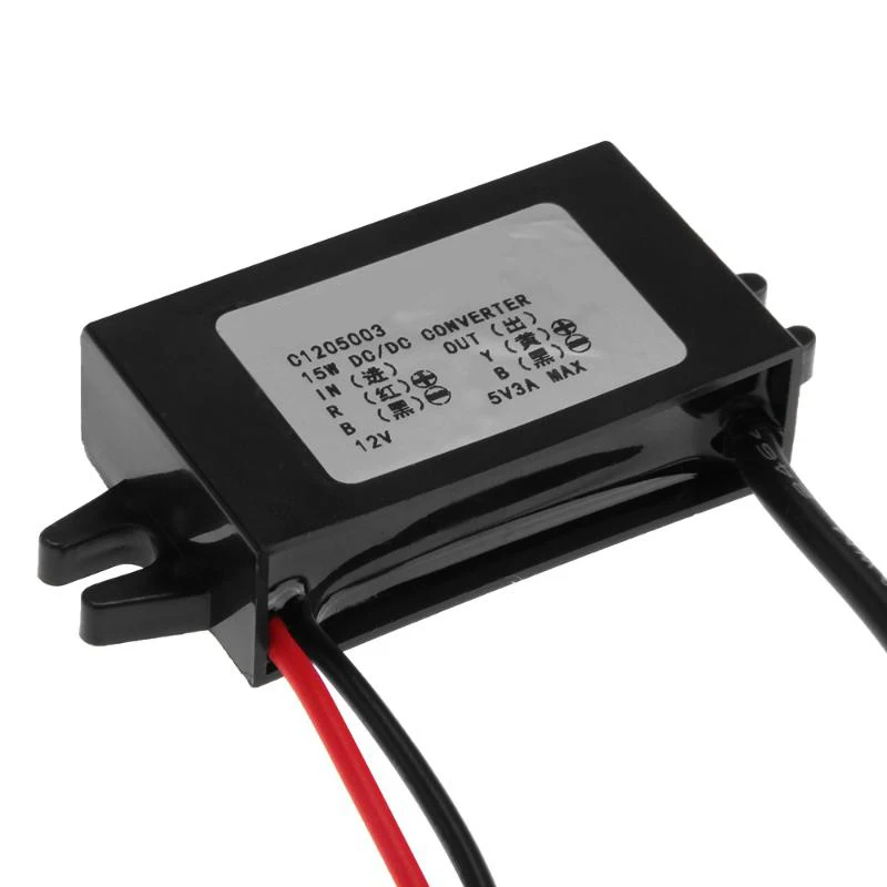 Преобразователь постоянного тока 12 В в 5 3 А понижающий модуль питания