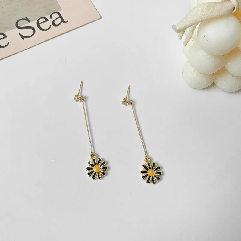 

1pc retro port haze blue studs new stylish earrings personality minimalist earrings fashion jewelry 2020