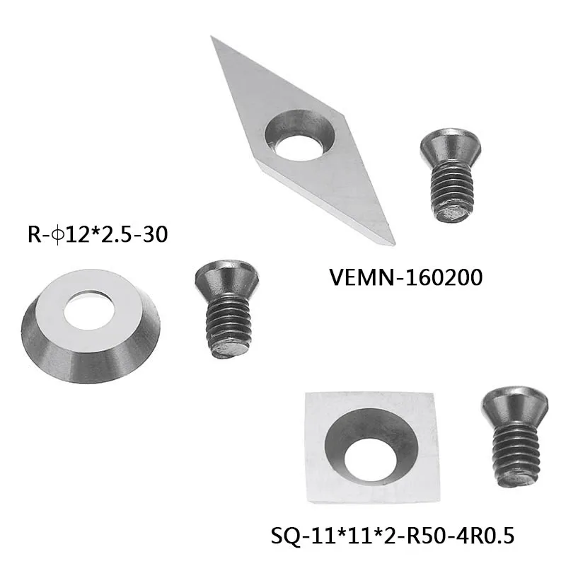 3 шт./компл. формы прочные резаки из карбида вольфрама набор режущих пластин для