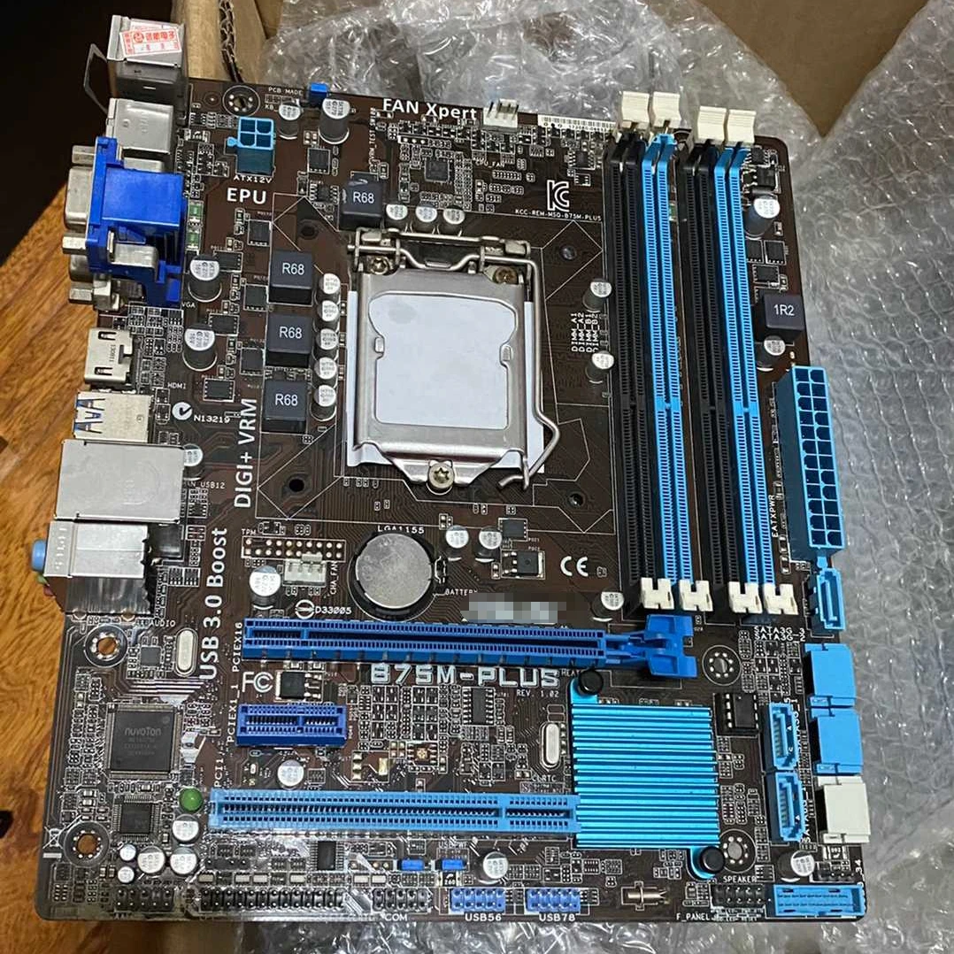 B75M-PLUS для материнской платы ASUS 1155 DDR3 | Компьютеры и офис