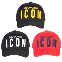 mens 2021 and womens sun hat dsquared2 peaked cap fashion letter dome embroidered baseball cap dsq2