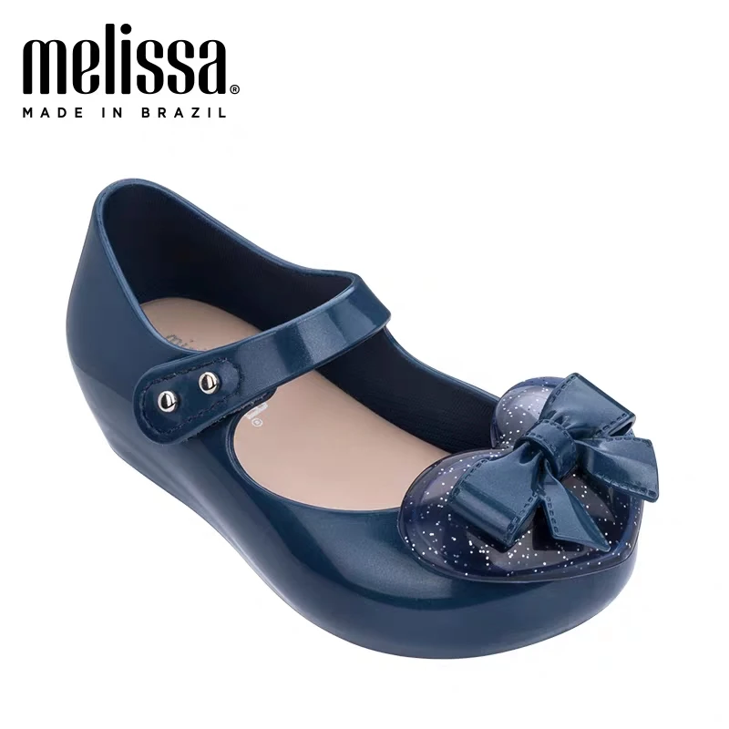 

Mini Melissa Girls Sandals Heart Jelly Shoes Children Sandals Breathable Non-Slippery High Quality Summer Jelly Shoes Melissa