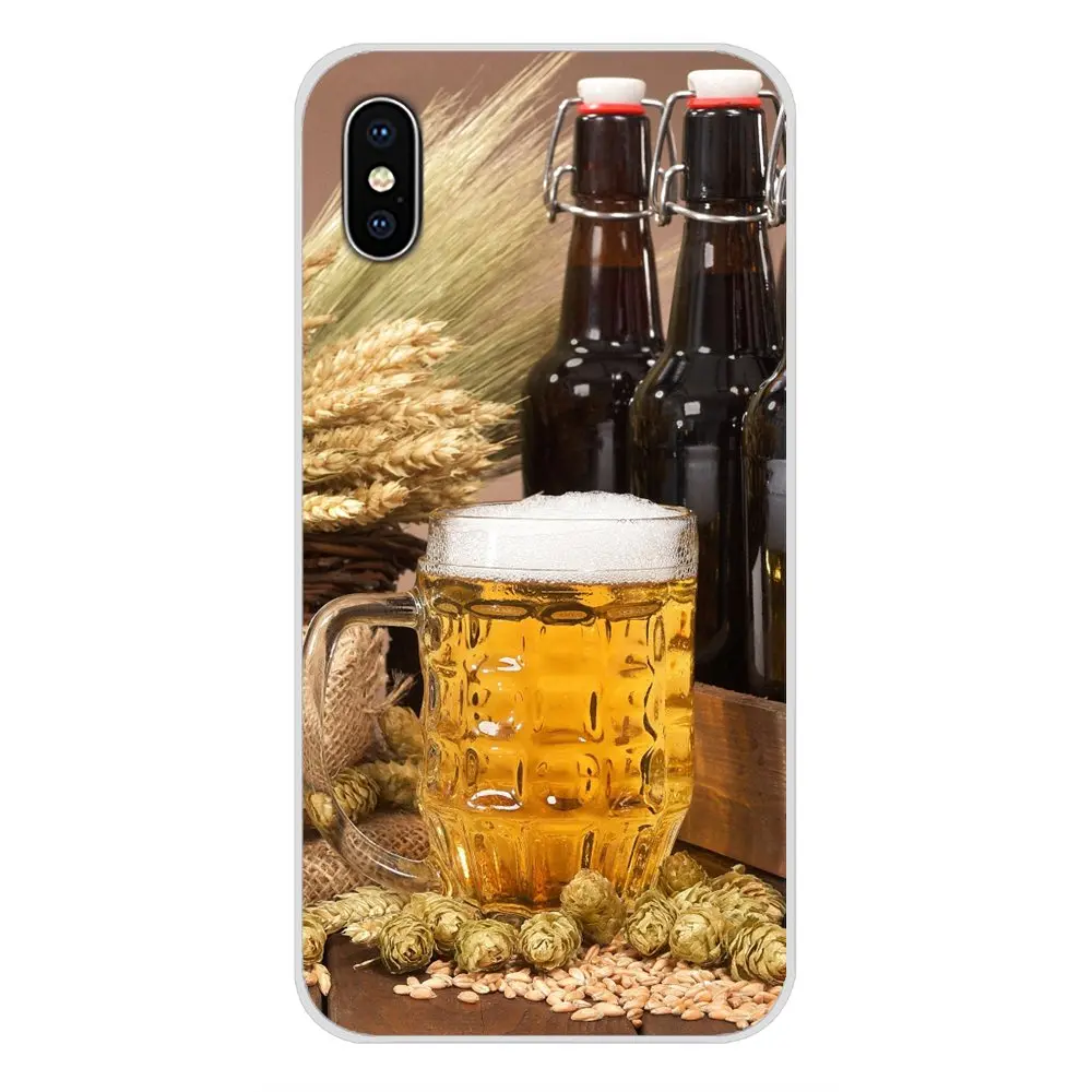 Аксессуары для телефона Чехлы весело пиво прохладное лето Apple iPhone X XR XS 11Pro MAX 4S 5S 5C