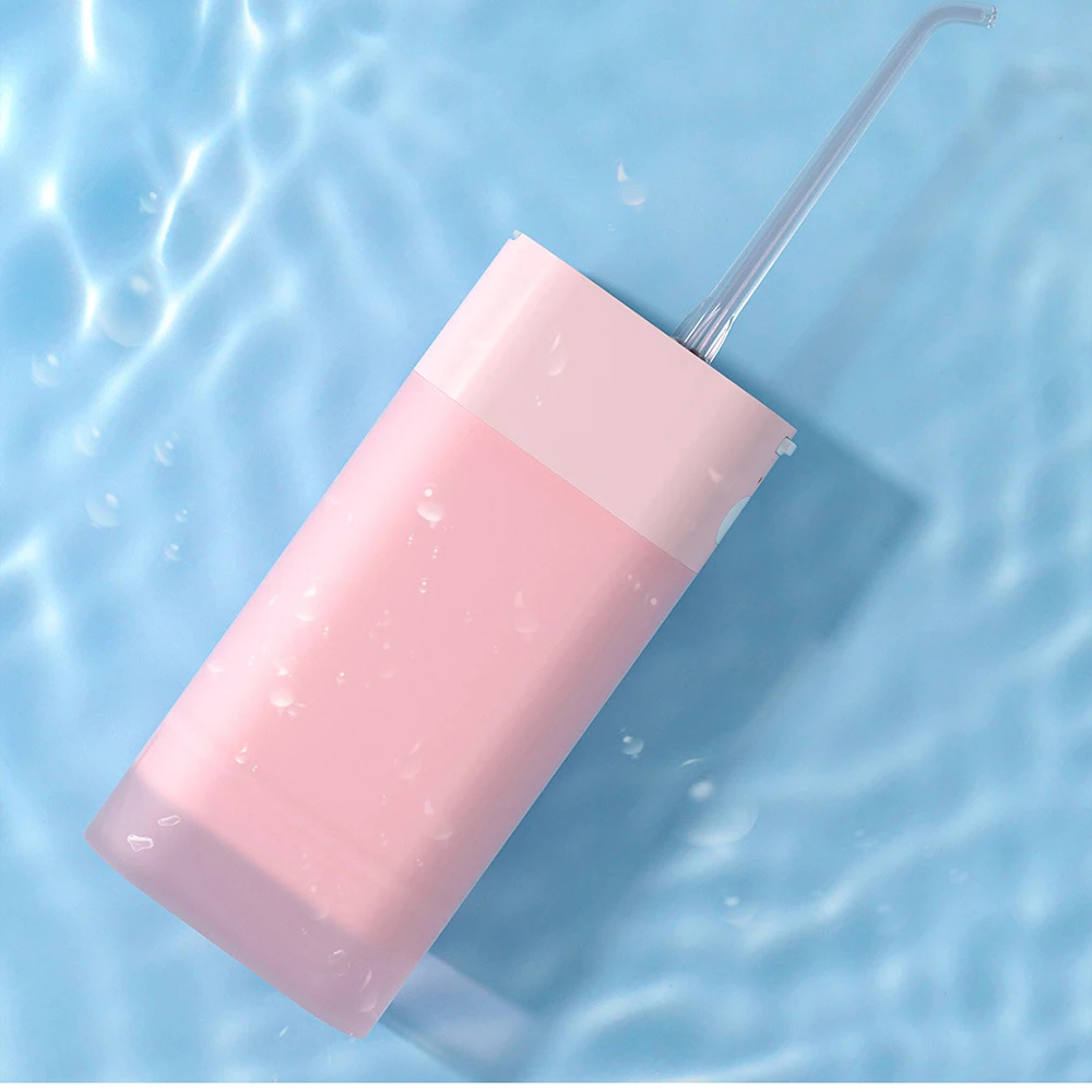 

IPX7 водонепроницаемый мини S3 ороситель для полости рта портативный стоматологический керамический ультразвуковой вращающийся на 360 ° сопло для зубов 130 мл очиститель Waterpulse