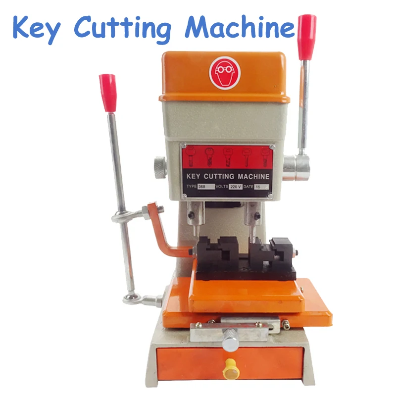 368A Vertical Key Cutting Machine 180w for 110V and 220V Key Duplicating Cutter Machine locksmith tools