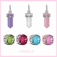 pamela 925 sterling silver amulet charms belief beads diy for original pandora bracelet jewelry for women christmas gift