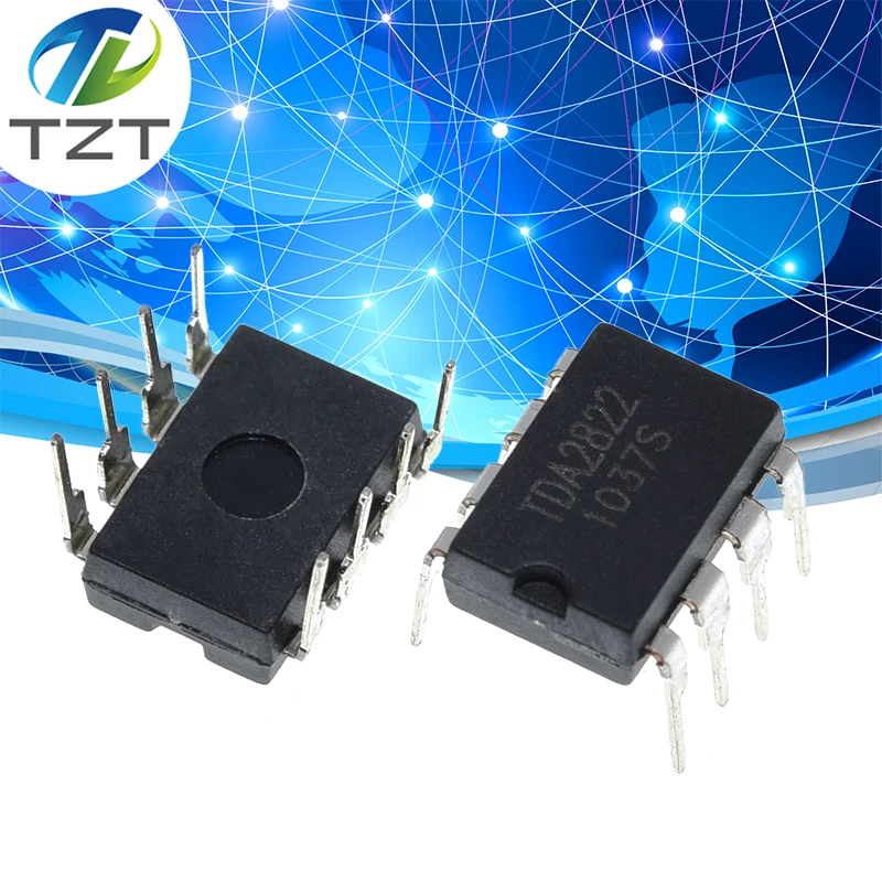 

10PCS TDA2822M DIP8 TDA2822 DIP 2822M DIP-8 new and original IC