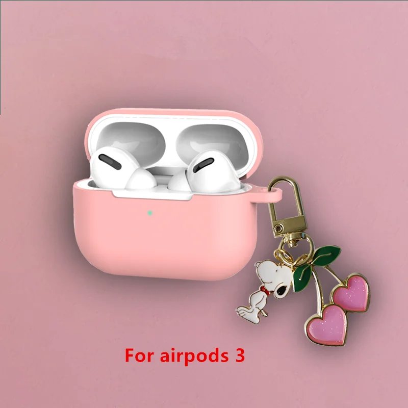 13 Милый силиконовый чехол с подвеской для Apple Airpods Pro Чехол Аксессуары для наушников Bluetooth защитный чехол - Цвет: 13