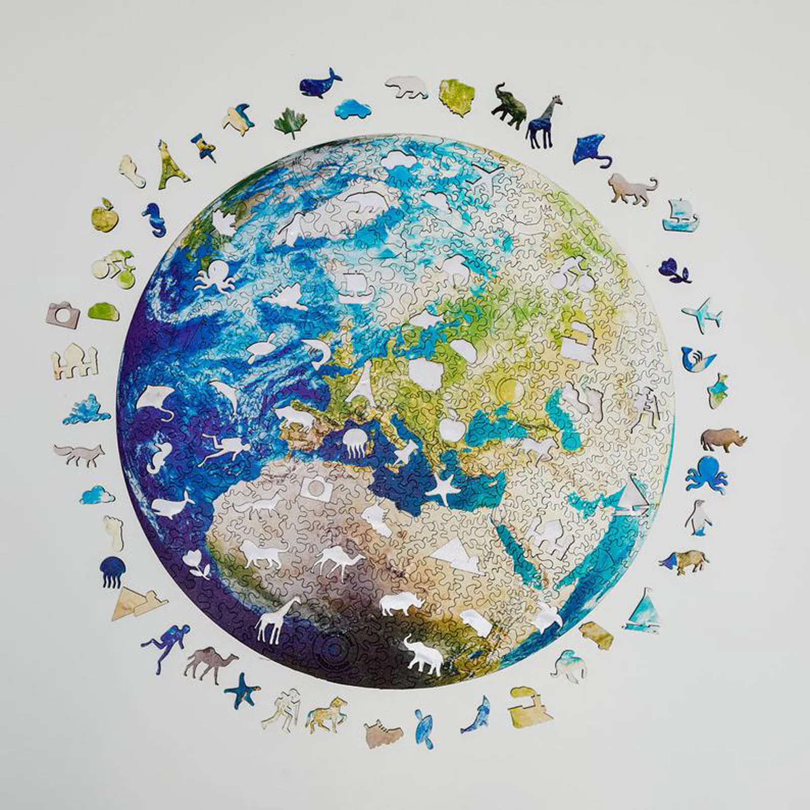 

3d Unique Wooden Jigsaw Puzzles Adults Children Unique Nature Scenery Jigsaw Puzzles Interesting Educational Games Toys Gifts#l