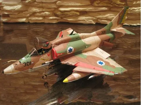 

Paper model 1:32 American A-4 Skyhawk attack aircraft aircraft model military fan handmade DIY