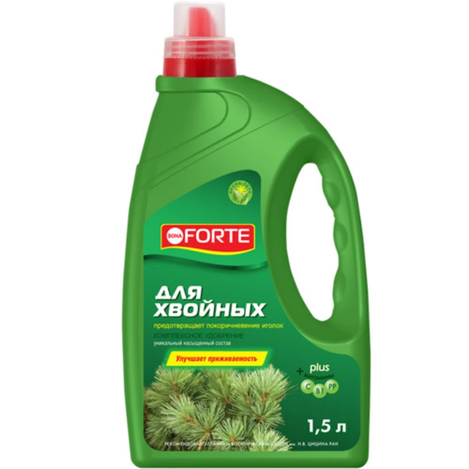 Удобрение BONA FORTE для хвойных 1 5л /4 | Дом и сад