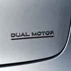 3D буквы логотип табличка значок двойной мотор задняя дверь задний багажник наклейка эмблема наклейки автомобильный Стайлинг для Tesla модель 3 X Y S