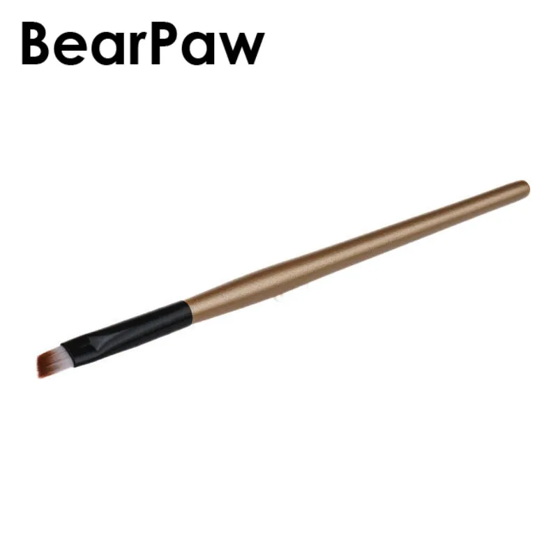 6 шт./компл. кисти для макияжа с ручкой набор Плоских кистей женщин Дамская