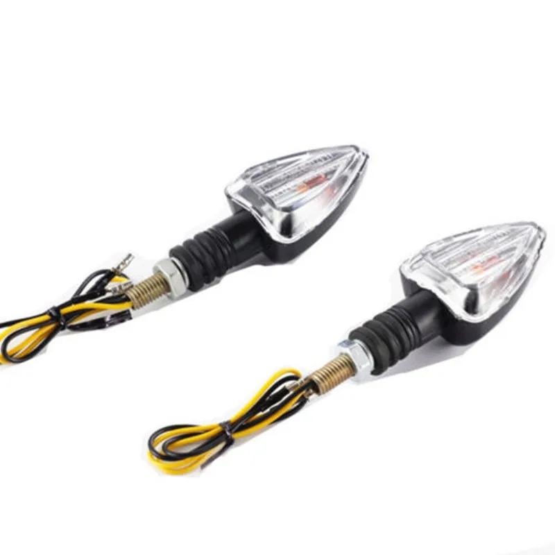 

Универсальные указатели поворота для мотоцикла, 12 В, желтая лампочка для уличного велосипеда для Honda Harley Yamaha Suzuki Kawasaki BMW