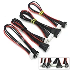 5 шт.лот JST-XH 2S 3S 4S 6S 20 см 22AWG Lipo, балансировочный провод, удлинитель, заряженный кабель, свинцовый шнур для зарядного устройства для аккумулятора RC