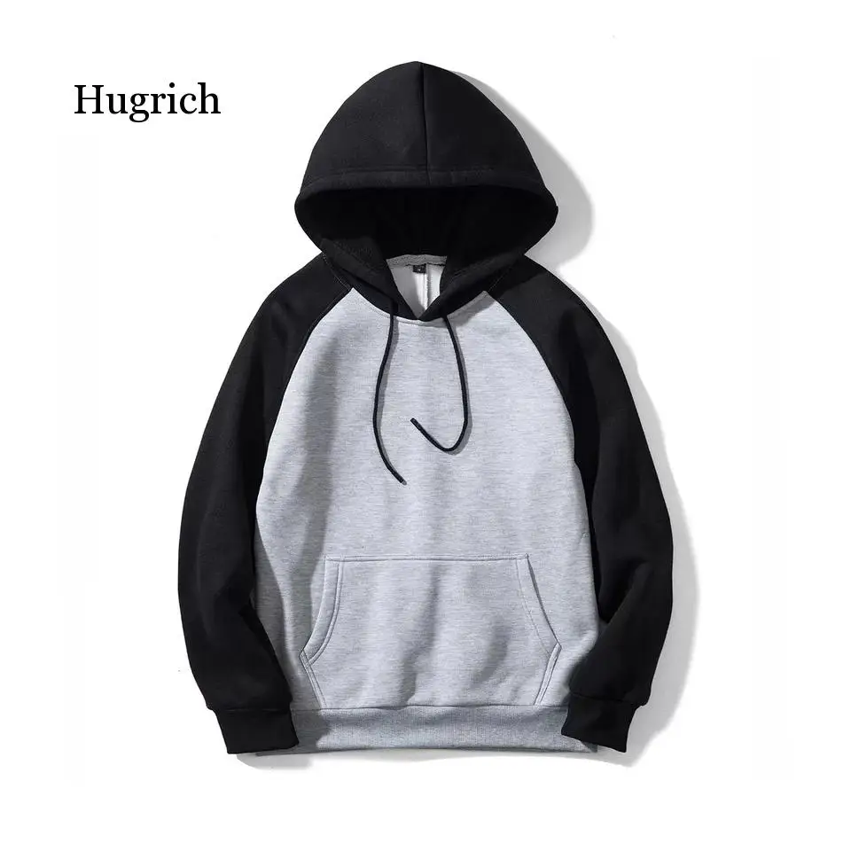 Худи мужское с флисовой подкладкой толстая теплая Толстая Толстовка капюшоном