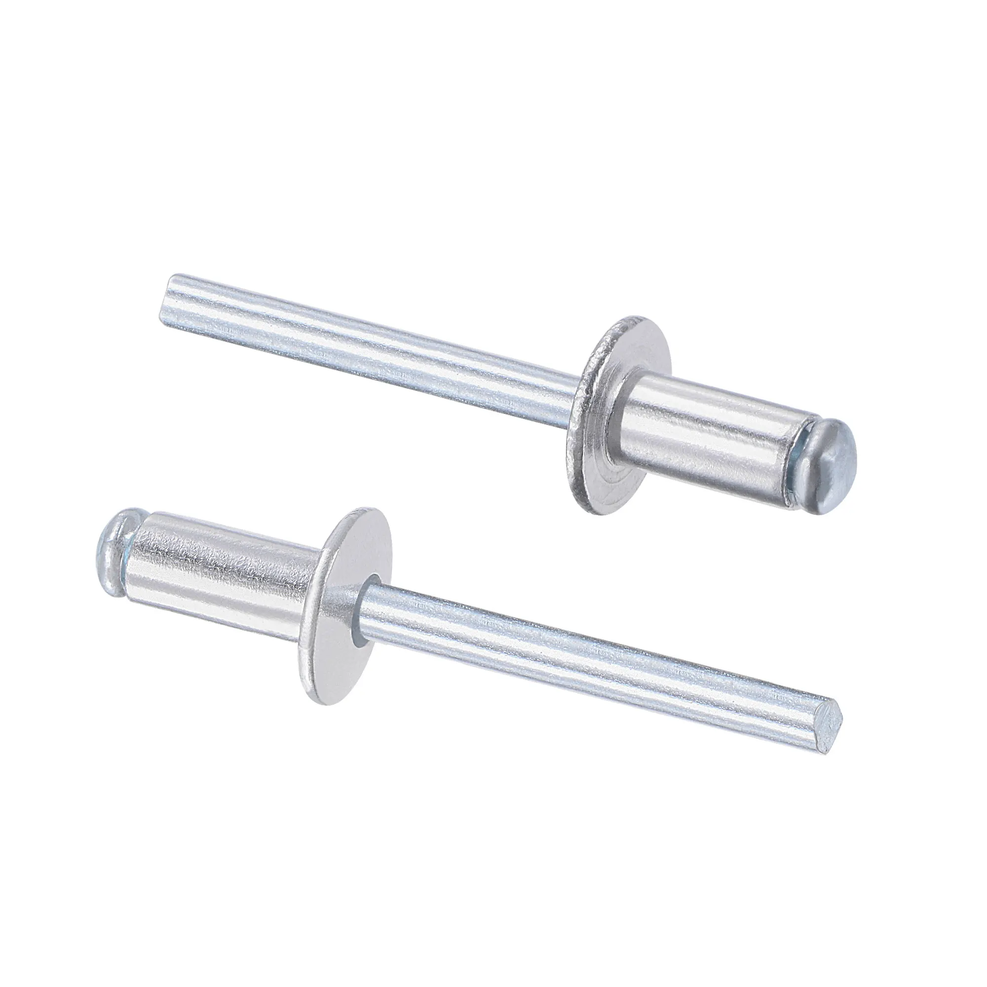 

Uxcell Blind Rivets Aluminum 6mm Diameter 12mm Grip Length Silver Tone 50pcs