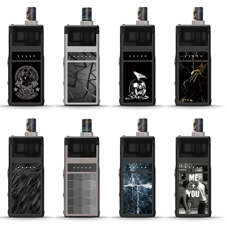 Наклейка для Smoant Pasito чехол с человеческим скелетом черепом растением E сигареты