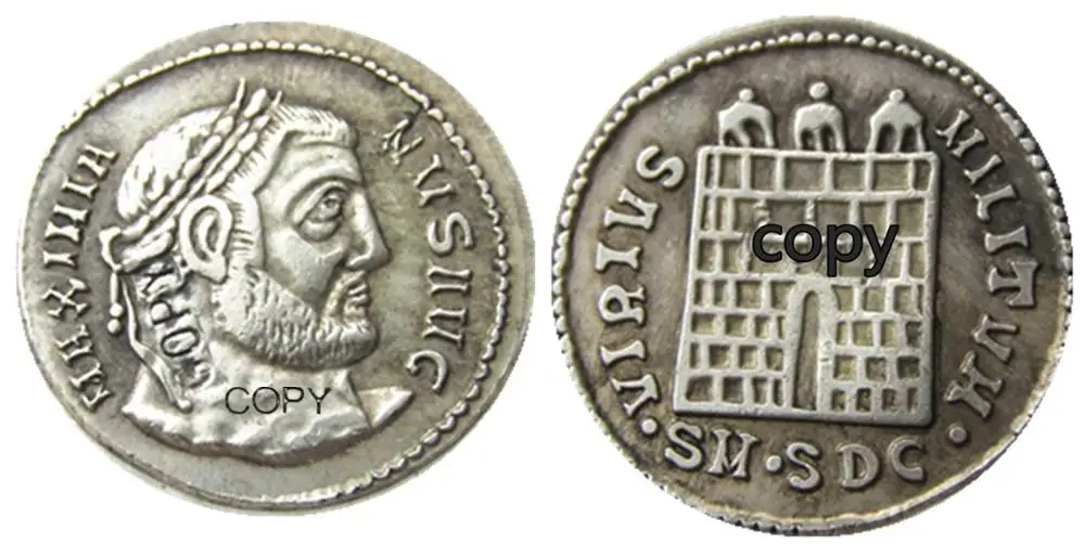 

RM(28) Roman Ancient Silver Plated Copy Coins