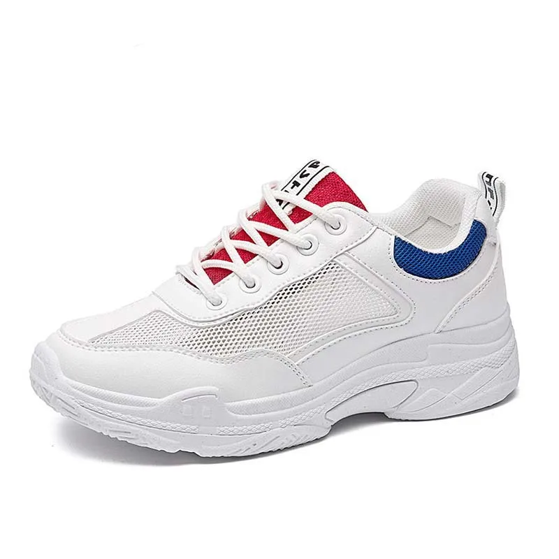 

2021 Brand Dad Shoes New Height Increasing Women Shoes Platform Chunky Wedges Sneakers Fashion Casual for Womens Vulcanize Shoes