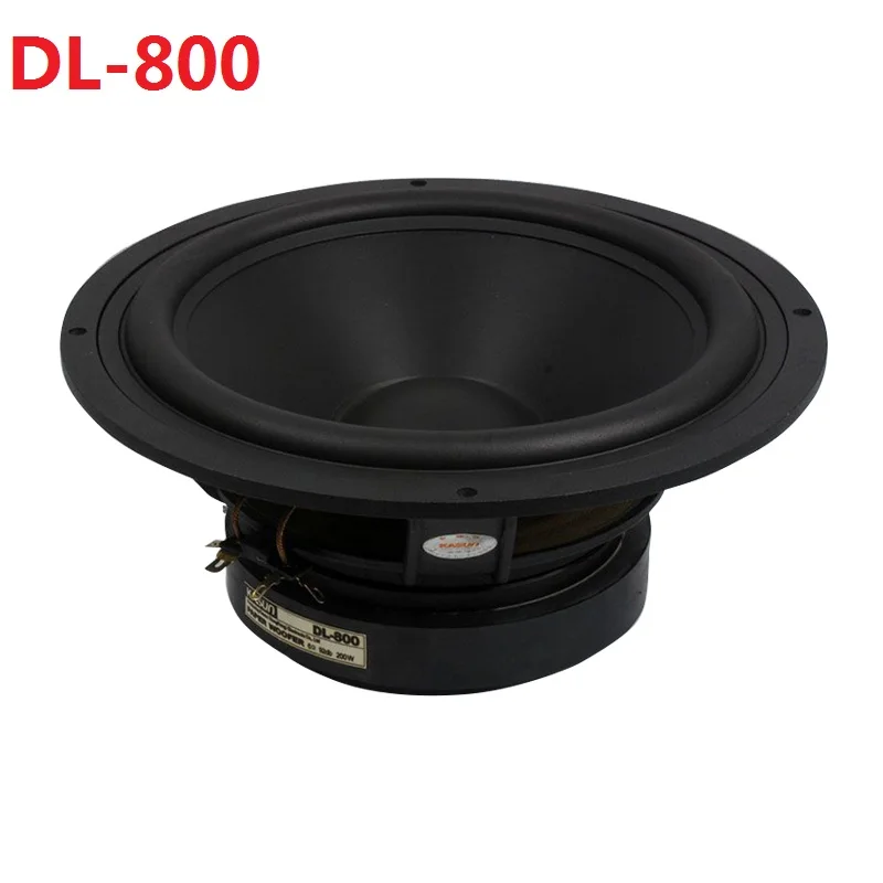 1pcs 38.5mm 8ohm Black aluminum woofer coil Flat wire bass speaker Voice Coils 
