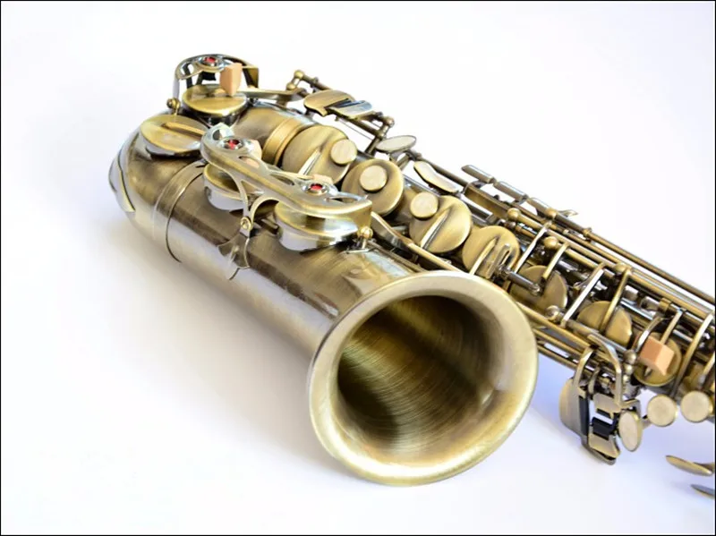 Альт-саксофон drop Eb альт саксофон инструменты античная медь полные аксессуары