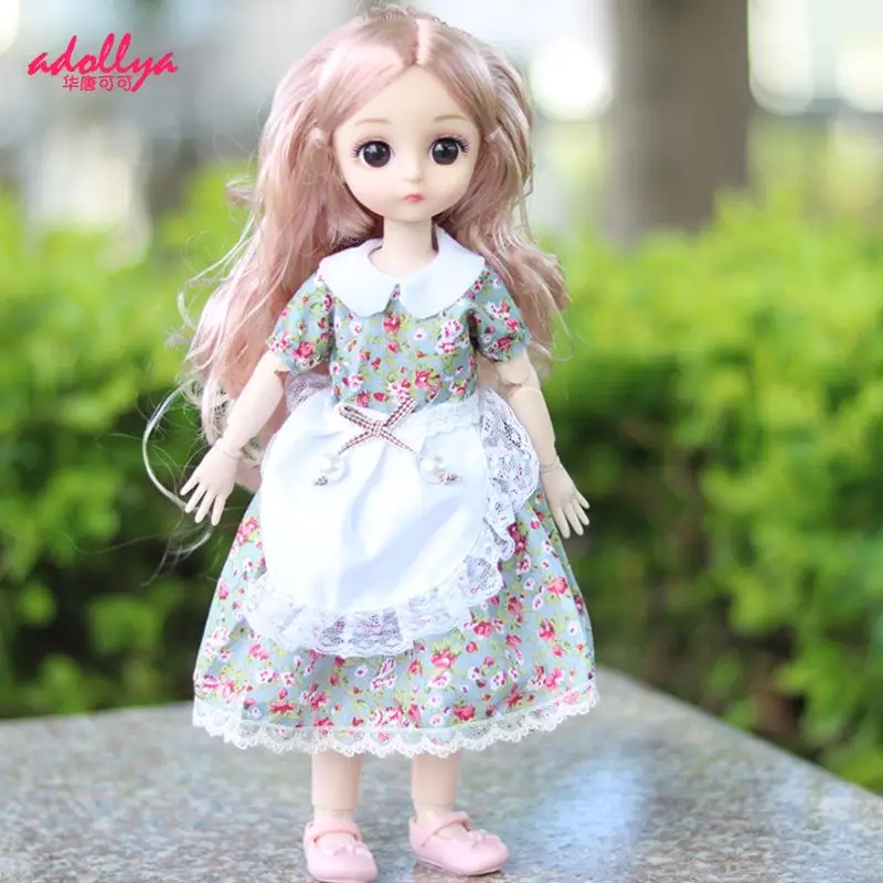 1/6 платье с цветочным рисунком для кукол аксессуары Одежда BJD костюм повседневная