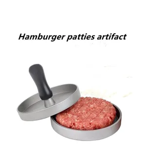 for kitchen round hamburger machine press food grade aluminum alloy hamburger beef patties press hamburger kitchen gadgets free global shipping