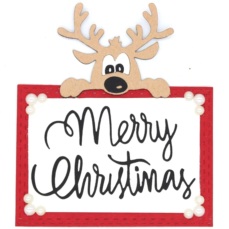 YPP CRFT Лось доска для сообщений металлические режущие штампы DIY