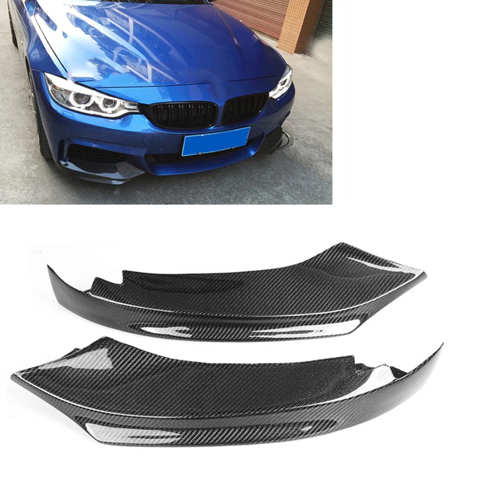 Передний бампер боковой разветвитель крышка губы для BMW F32 F33 F36 435i M Sport 2014-2019