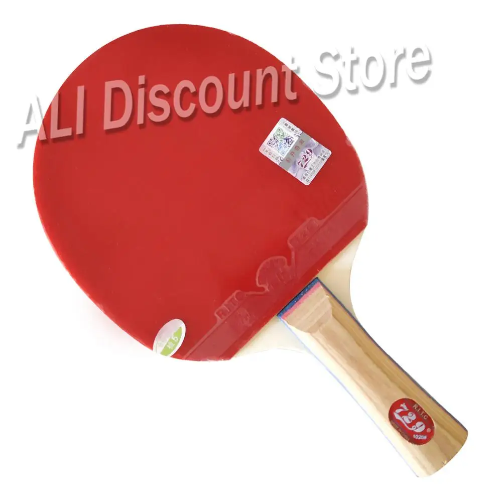 

RITC 729 Friendship 1020# Pips-In Table Tennis Racket for Ping Pong