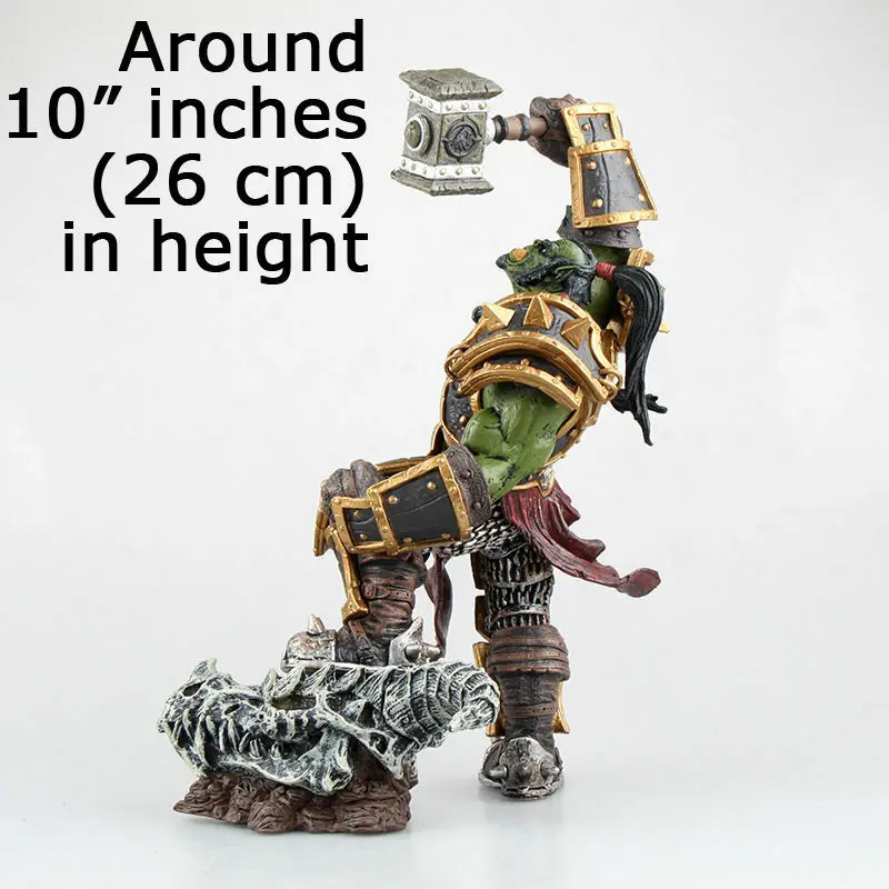 WOW Orc Warchief Thrall ПВХ экшн-фигурка 3D модель статуя XL | Игрушки и хобби
