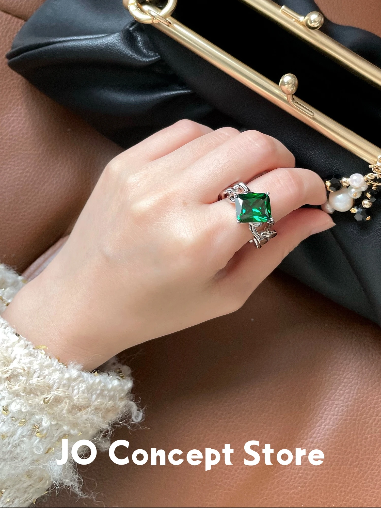 

Custom Jo Concept | Veryfancy Thick Chain Ring Lvzuan