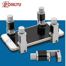 Qianli 4pcs/lot iClamp Phone LCD Screen Fix Fixture Clip Set Metal Fastening Clamp Adjustable Tool kits for iPhone iPad  Repair