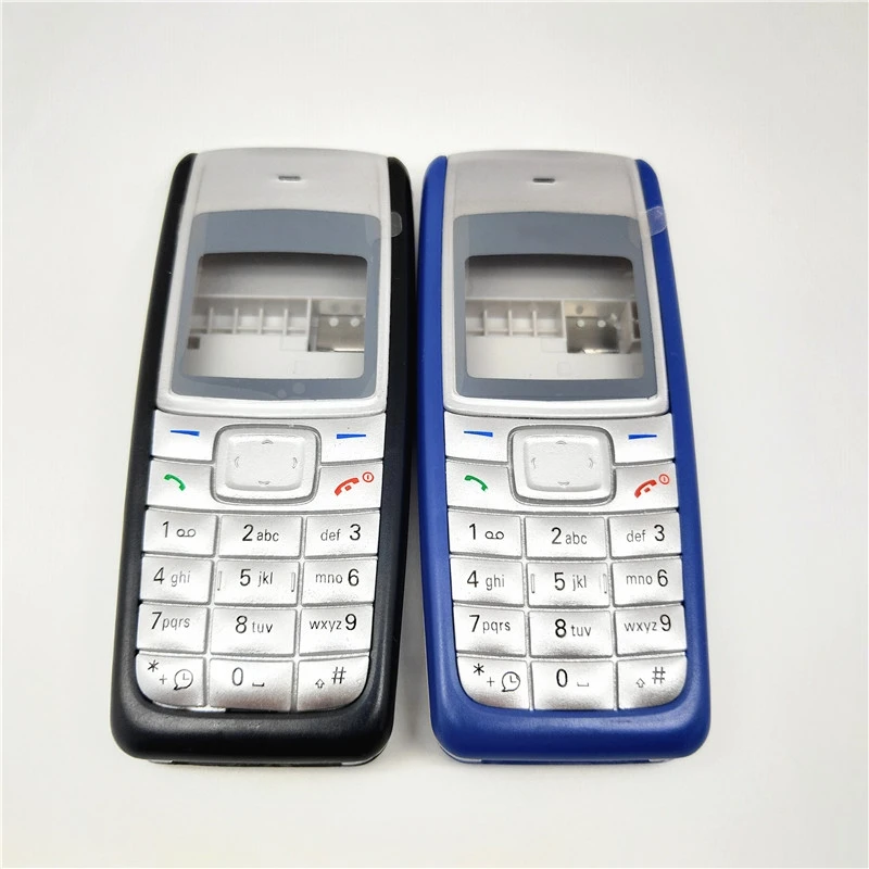 10 шт./лот полностью закрытая задняя крышка корпуса для Nokia 1110 1112 батареи средняя