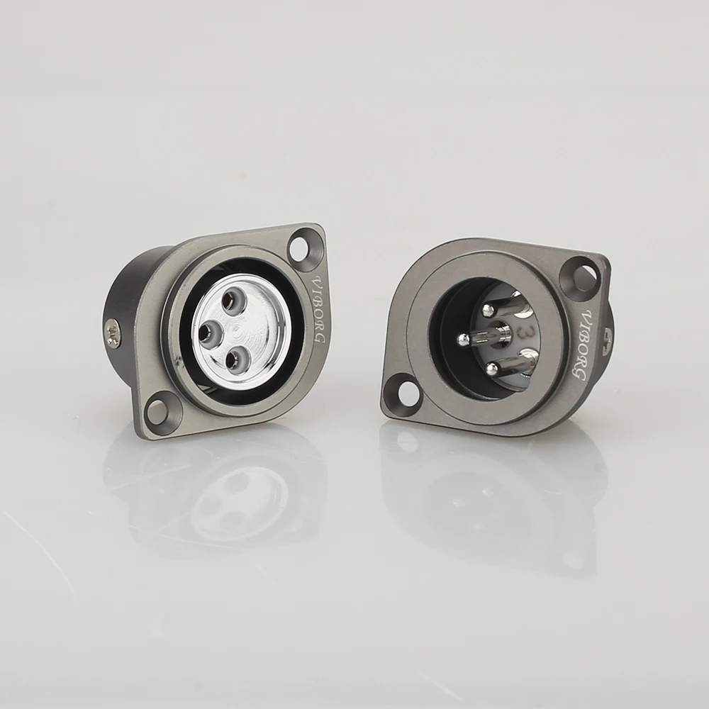 Выборг 2 шт. CM201R усилитель микрофона покрытого родием чистый Медь PTFE изоляции 3