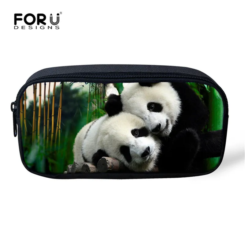 C0282K FORUDESIGNS/школьные сумки, набор для детей, чехол-карандаш, сумка для книг для подростков, девочек и мальчиков, милый школьный рюкзак с пандой, Mochila Infantil - Цвет: C0282K