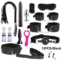 sex toys for woman adult games handcuffs whip mouth gag rope metal butt plug bdsm bondage set bead anal plug vibrator