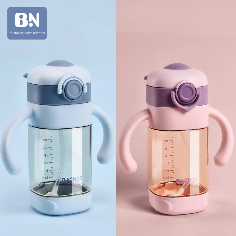 BN 2 использовать мультяшный Портативный питьевой соломинки для кормления