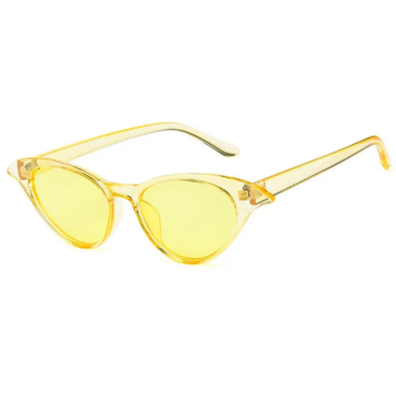 Новинка 2019 милые сексуальные ретро солнцезащитные очки кошачий глаз женские