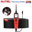 Autel электросканер PS100 автомобильный тестер электрических замыканий 12 В24 В датчик мощности для батареи BMS диагностический инструмент для поиска короткого замыкания