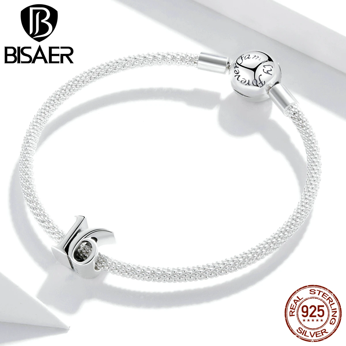 Бусины-подвески для браслетов из серебра ECC1624 | Украшения и аксессуары