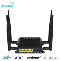 cioswi we826 t2 wifi router 4g 3g modem with sim card slot access point openwrt 128mb 12v gsm 4g lte usb 1wan 4lan router