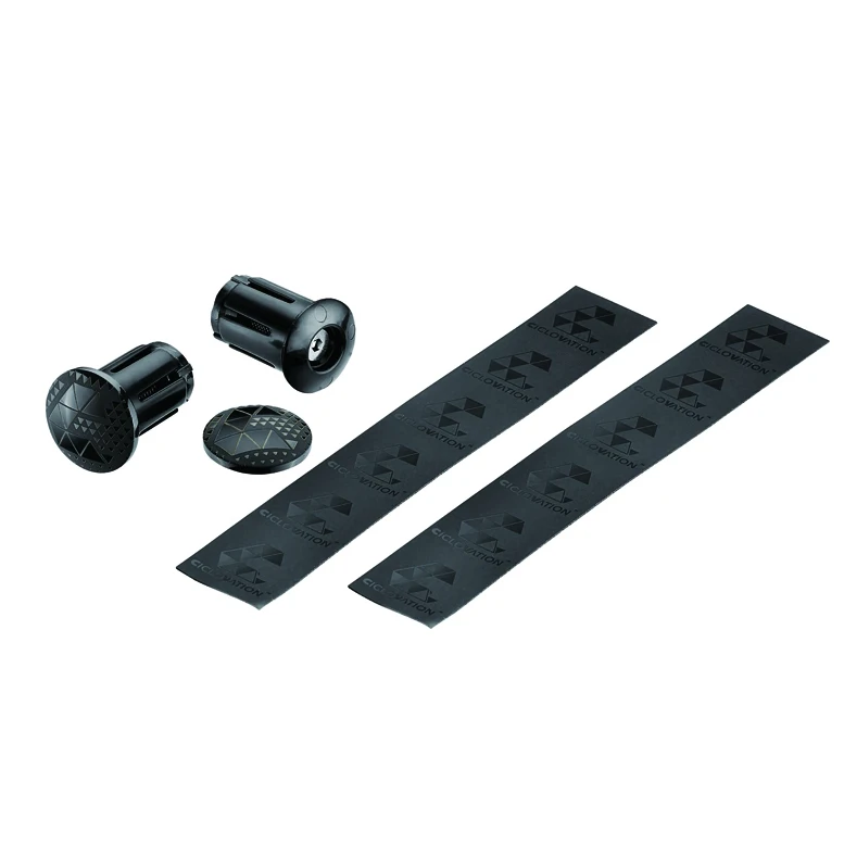 Высококачественная лента для руля велосипеда с кожаным покрытием черная