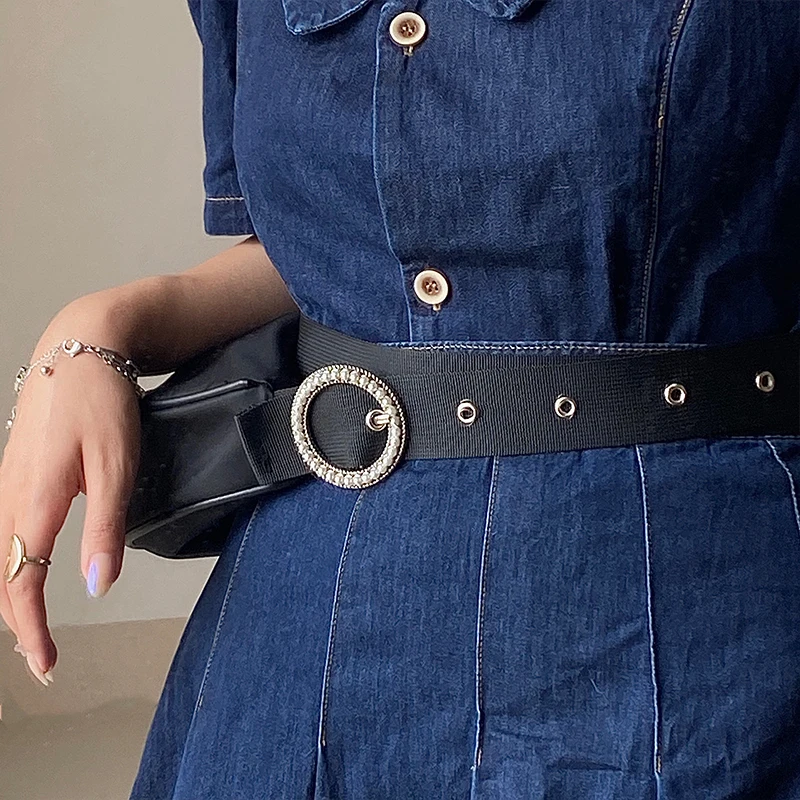 

Simple Durable Female Nylon Shoulder Underarm Bag Solid Color Women Small Half-moon Messenger Bags Vintage Ladies Purse Handbags